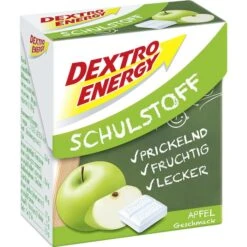 Dextro Traubenzucker Energy Schulstoff Apfel, Minitäfelchen, In Box, 50g