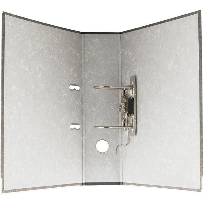 Böttcher-AG Ordner, A4, Breit, 80mm, Karton, Schwarz, Wolkenmarmor 4 Böttcher-AG Ordner, A4, Breit, 80mm, Karton, Schwarz, Wolkenmarmor – Bild 2