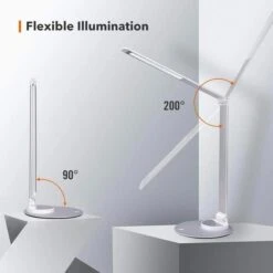 TaoTronics Schreibtischlampe TT-DL22 LED, Standfuß, Dimmbar, USB, Silber 10 TaoTronics Schreibtischlampe TT-DL22 LED, Standfuß, Dimmbar, USB, Silber -Smart Haus Geschaf 1781893f66a57c417e5c7a577c59d4810f3d88a8 schreibtischlampe taotronics tt dl22 led