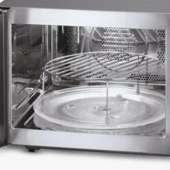 Severin Mikrowelle MW 7775, Mit Grill, 900 Watt, Grill 1100 W, Heißluft, 30 Liter, Silber -Smart Haus Geschaf 24454a2a75de7bb9a5b980da7d4631edc7d91428 mikrowelle severin mw 7775 mit grill