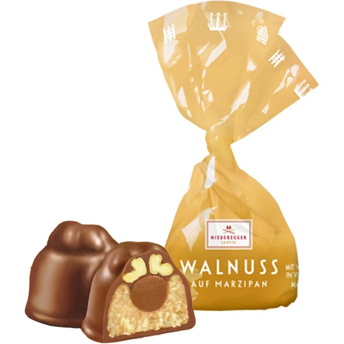 Niederegger Marzipan Walnuss Auf Marzipan, 40 Stück, 680g 4 Niederegger Marzipan Walnuss Auf Marzipan, 40 Stück, 680g – Bild 2