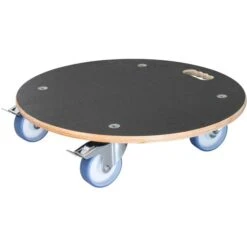 Wagner-System Pflanzenroller 20116801, Rund, Holz, 300kg, Braun, Ø 58cm