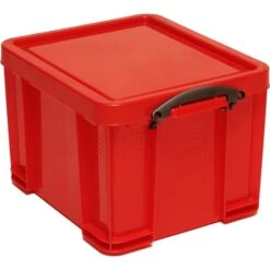 Really-Useful-Box Aufbewahrungsbox 35R, 35Liter, Mit Deckel, Kunststoff, Rot, 48 X 39 X 31cm -Smart Haus Geschaf 3ae895cb65f78a8019cbb8a95f11775b9c652298 aufbewahrungsbox really useful box 35r 35liter