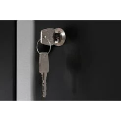 G-Office Spind WRC/4.18117, Anthrazit, 4 Abteile Mit Sockel, BxT: 117 X 50cm -Smart Haus Geschaf 4d18aabbdf09c2d6e6f7b138ee87e9ed7b460a9a spind g office wrc4.18117 anthrazit