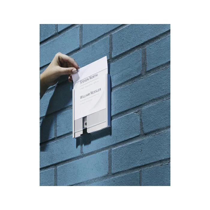 Durable Türschild 4801-23, Info Sign A6, Silber, Aus Aluminium, 14,9 X 10,55cm 4 Durable Türschild 4801-23, Info Sign A6, Silber, Aus Aluminium, 14,9 X 10,55cm – Bild 2