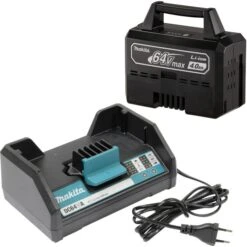 Makita Rasenmäher LM002JM101, Akku, 64V/4Ah, Mit 1 Akku & Ladegerät, Fangkorb 70 Liter -Smart Haus Geschaf 59f4c1518170afaea6fd7596fd47b1b6eca93984 rasenmaeher makita lm002jm101 akku