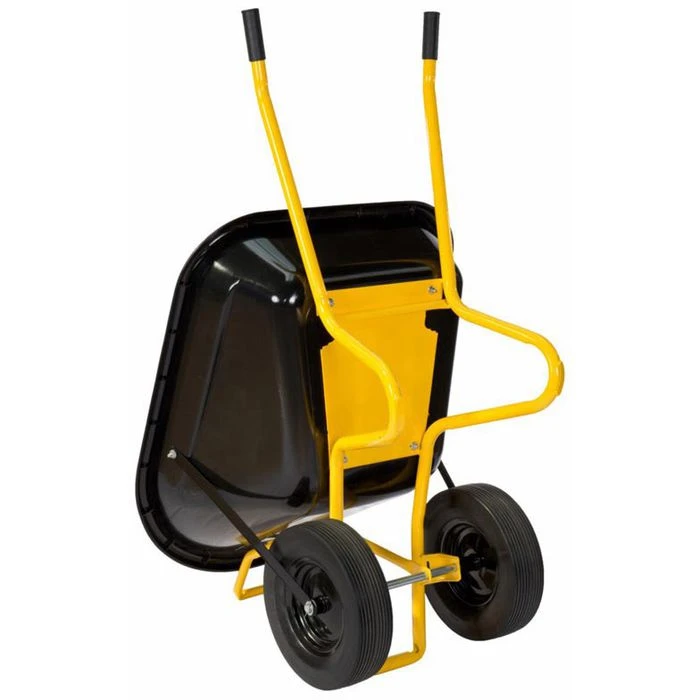 Pro-bau-tec Schubkarre TWIN 40100, 160 Liter, Pannensichere Bereifung, Tragkraft 220kg 5 Pro-bau-tec Schubkarre TWIN 40100, 160 Liter, Pannensichere Bereifung, Tragkraft 220kg – Bild 3