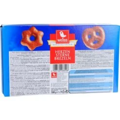 Weiss Lebkuchen Herzen Brezeln Sterne, Mit Vollmilchschokolade, 500g -Smart Haus Geschaf 5bfb847f5005124f6428588e596b1d77942ca382 lebkuchen weiss herzen brezeln sterne