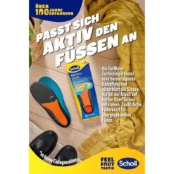 Scholl Einlegesohlen GelActiv Work, Größe 40-46,5, Für Arbeitsschuhe, Gelsohlen, 1 Paar -Smart Haus Geschaf 5d9fdfef7c50127322963beb22af67c80f0042fc einlegesohlen scholl gelactiv work groesse 40 46 5