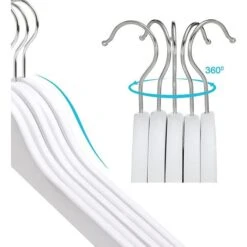 Songmics Kleiderbügel CRW06W-20, Aus Ahornholz, Für Kinder, Weiß, 20 Stück -Smart Haus Geschaf 5efbc0b112b8fdd79affb1e1df2582bc7dfe01dc kleiderbuegel songmics crw06w 20 aus ahornholz