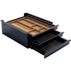 Actiforce Unterbauschublade TRI Grip, Schwarz, Breite 30,6 Cm, Für Schreibtische -Smart Haus Geschaf 6605eaee2089da27baf995f6cac0f0df8001e704 unterbauschublade actiforce tri grip schwarz