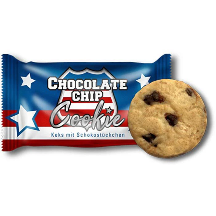 Hellma Kekse Chocolate Chip Cookie, Je 2,3g, 250 Stück 4 Hellma Kekse Chocolate Chip Cookie, Je 2,3g, 250 Stück – Bild 2