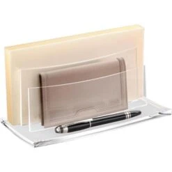 Cep Briefständer AcryLight, 1004500111, Glasklar, Aus Acryl, 2 Fächer -Smart Haus Geschaf 6f0af14ec252bec1485b0d900cf5be1042e8be0a briefstaender cep acrylight 1004500111