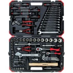 GEDORE-Red Werkzeugkoffer Steckschlüssel R46003100, 100-teilig, Im Kunststoff Klappkoffer, 1/4+1/2Zoll -Smart Haus Geschaf 6fc93093df0826cd8c5d69b44aa3aa2760108d07 werkzeugkoffer gedore red steckschluessel r46003100