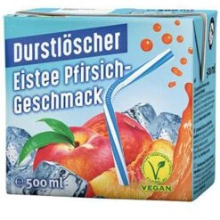 Durstlöscher Eistee Pfirsich, Erfrischungsgetränk, Je 0,5 Liter, 12 Stück -Smart Haus Geschaf a82df83d5a387f098253b8c6cc9a4fa5b72020bf eistee durstloescher pfirsich