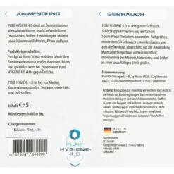 Salis-Clean Pure Hygiene 4.0 Hände- Und Flächendesinfektion, 5 Liter, Desinfektionsmittel -Smart Haus Geschaf b3f5e19a92f8798f7d8308271fe6e425d15933c7 desinfektionsmittel salis clean pure hygiene 4.0