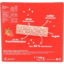 Corny Müsliriegel Haferkraft Zero Erdbeere, Je 35g, 4 Riegel 10 Corny Müsliriegel Haferkraft Zero Erdbeere, Je 35g, 4 Riegel -Smart Haus Geschaf c0a542d43f930da5925a2ca7b89acadf40e60de4 muesliriegel corny haferkraft zero erdbeere
