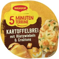 Maggi 5-Minuten-Terrine 8er Pack, Kartoffelbrei Mit Röstzwiebeln & Croutons -Smart Haus Geschaf c74f37e9d7cef9c5e2b0fdd09516ddb9fe9c2283 fertiggericht maggi 5 minuten terrine