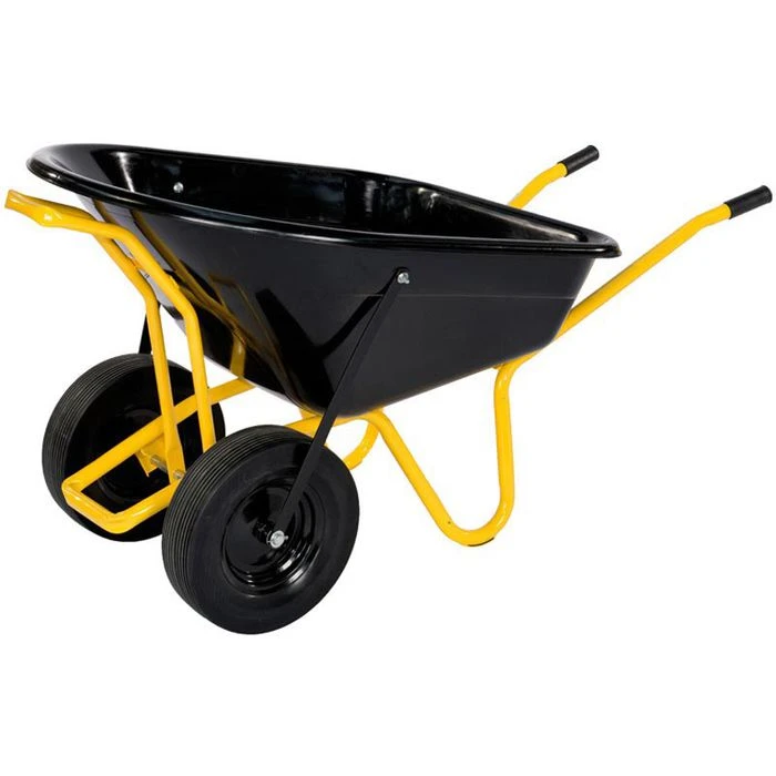 Pro-bau-tec Schubkarre TWIN 40100, 160 Liter, Pannensichere Bereifung, Tragkraft 220kg 3 Pro-bau-tec Schubkarre TWIN 40100, 160 Liter, Pannensichere Bereifung, Tragkraft 220kg