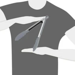 Fackelmann Grillzange 41118, Mehrzweckzange, Länge: 27cm, Griff Gummiert, Nylon / Edelstahl -Smart Haus Geschaf ccdf124c018050ab2f6d981bbec5c544506d74db grillzange fackelmann 41118 mehrzweckzange