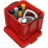 Really-Useful-Box Aufbewahrungsbox 35R, 35Liter, Mit Deckel, Kunststoff, Rot, 48 X 39 X 31cm