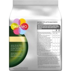 Tassimo Kaffeekapseln Jacobs Latte Macchiato, Classico, 16 Kapseln -Smart Haus Geschaf dca58a2063c6c30b76713c16a6049694261f21c0 kaffeekapseln tassimo jacobs latte macchiato