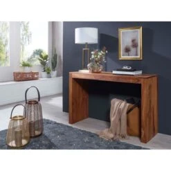 Wohnling Konsolentisch Mumbai, WL1.785, Sheesham, 115 X 75 X 40cm, Massivholz -Smart Haus Geschaf def5bbf1401f99cf4604aa8ff8908771c55c7abd konsolentisch wohnling mumbai wl1.785 sheesham