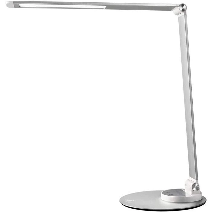 TaoTronics Schreibtischlampe TT-DL22 LED, Standfuß, Dimmbar, USB, Silber 3 TaoTronics Schreibtischlampe TT-DL22 LED, Standfuß, Dimmbar, USB, Silber