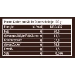 Pocket-Coffee Pralinen Espresso, 744g, 60 Stück -Smart Haus Geschaf e5554d8d6af2a2ad9ccf538bb75cedc617ecf2e5 pralinen pocket coffee espresso