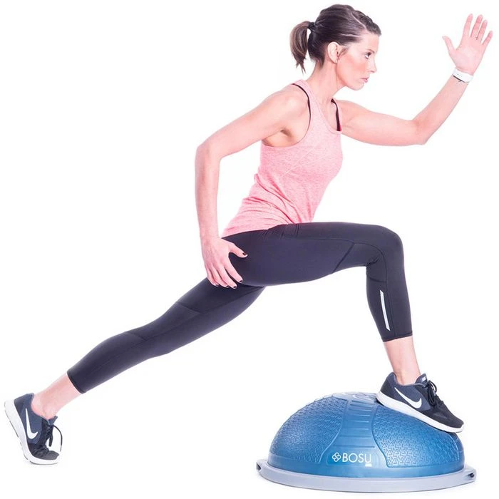 Bosu Balance-Ball NexGen Pro Balance Trainer, Beidseitig Nutzbar, Mit Luftpumpe, Blau, Ø 65cm 5 Bosu Balance-Ball NexGen Pro Balance Trainer, Beidseitig Nutzbar, Mit Luftpumpe, Blau, Ø 65cm – Bild 3
